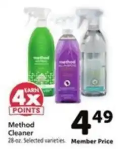 Vons Method Cleaner offer