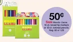 Target Mondo Llama colored pencils offer
