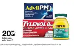 Target Select pain-relief items offer