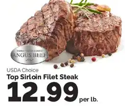 Harris Teeter Harris Teeter Select Angus Beef Top Sirloin Filet Steak offer