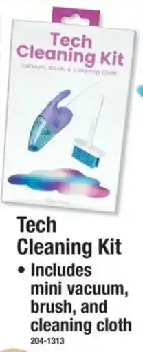 Menards Tech Cleaning Kit offer