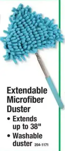 Menards Extendable Microfiber Duster offer