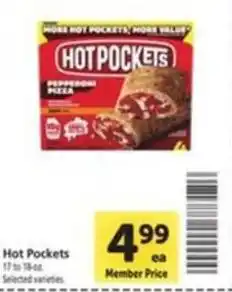 Vons Hot Pockets Pepperoni Pizza offer
