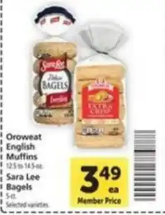 Vons Oroweat English Muffins offer
