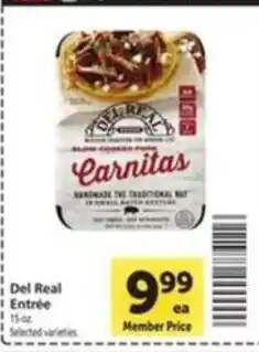 Vons Del Real Entrée offer