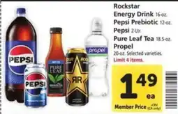 Vons Rockstar Energy Drink offer