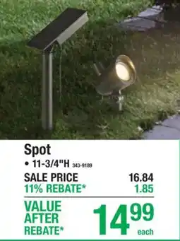 Menards Spot offer