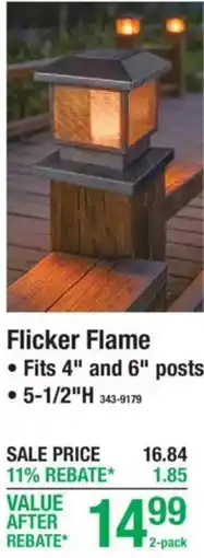 Menards Flicker Flame offer