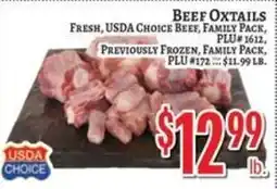 Trade Fair Supermarket Beef Oxtails offer