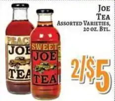 Trade Fair Supermarket Joe Tea offer
