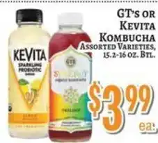 Trade Fair Supermarket Gt's or kevita kombucha offer