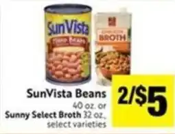Lucky Supermarkets SunVista Beans offer