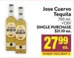 Lucky Supermarkets Jose Cuervo Tequila offer