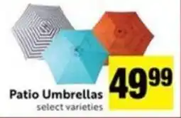 Lucky Supermarkets Patio Umbrellas offer