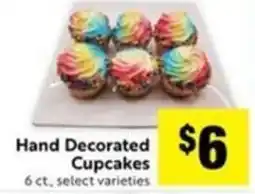 Lucky Supermarkets Hand Decorated Cupcakes offer