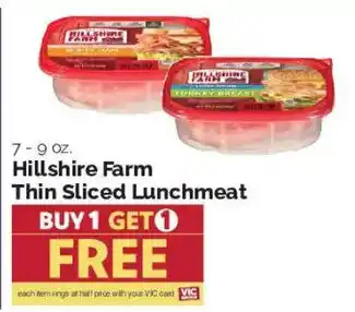 Harris Teeter Hillshire Farm Thin Sliced Lunchmeat offer