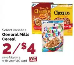 Harris Teeter General Mills Cereal offer