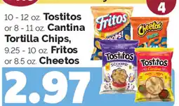 Harris Teeter Tostitos or Fritos or Cheetos offer