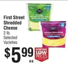 Smart & Final First Street Shredded Cheese offer