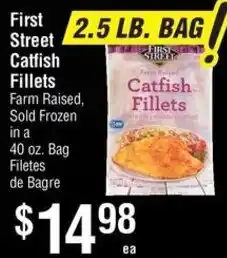Smart & Final First Street Catfish Fillets offer