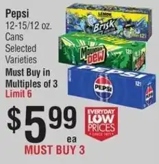 Smart & Final Pepsi offer