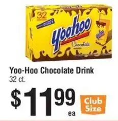 Smart & Final Yoo-Hoo Chocolate Drink offer