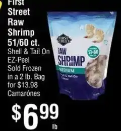 Smart & Final First Street Raw Shrimp offer