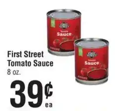 Smart & Final First Street Tomato Sauce offer