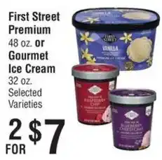 Smart & Final First Street Premium Gourmet Ice Cream offer