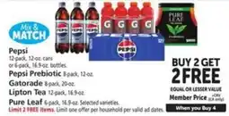 Vons Pepsi Mix & Match offer