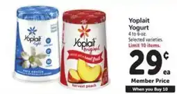 Vons Yoplait Yogurt offer