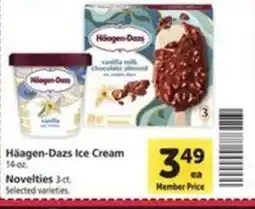 Vons Häagen-Dazs ice cream offer