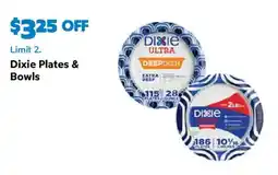 Sam's Club Dixie Plates & Bowls offer