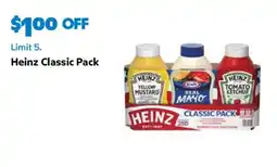 Sam's Club Heinz Classic Pack offer