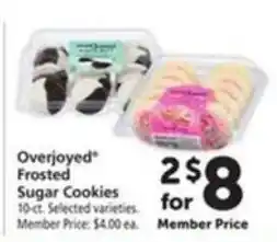 Vons Overjoyed Frosted Sugar Cookies offer