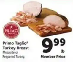 Vons Primo Taglio Turkey Breast offer