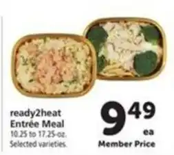 Vons ready2heat Entrée Meal offer