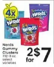 Albertsons Nerds Gummy Clusters offer