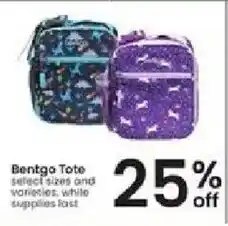 Albertsons Bentgo Tote offer