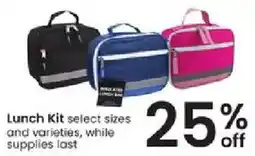Albertsons Lunch Kit offer