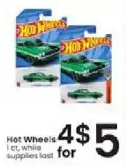 Albertsons Hot Wheels offer