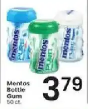 Albertsons Mentos Bottle Gum offer