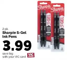 Harris Teeter Sharpie S-Gel Ink Pens offer