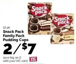Harris Teeter Snack Pack Family Pack Pudding Cups offer