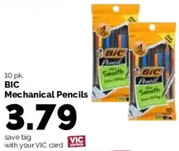 Harris Teeter Bic mechanical pencils offer
