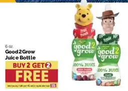 Harris Teeter Good2Grow Juice Bottle offer