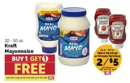Harris Teeter Kraft Mayonnaise offer