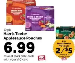 Harris Teeter Harris Teeter Applesauce Pouches offer