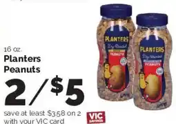 Harris Teeter Planters peanuts offer