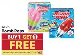 Harris Teeter Bomb Pops offer